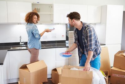 Couple with a mortgage adviser