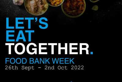 Food Bank Week. Let's Eat Together.