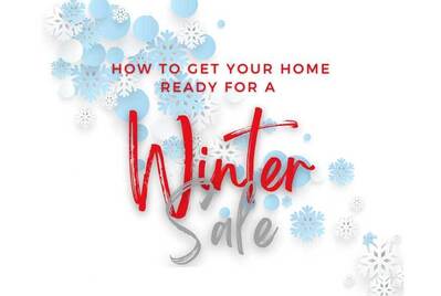 How do you get your home ready for a Winter Sale