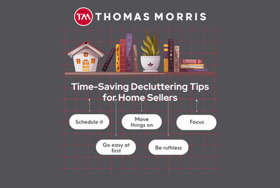 Time-saving decluttering tips for home sellers