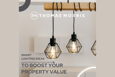 Smart lighting ideas to boost the value of your property with lights hanging down