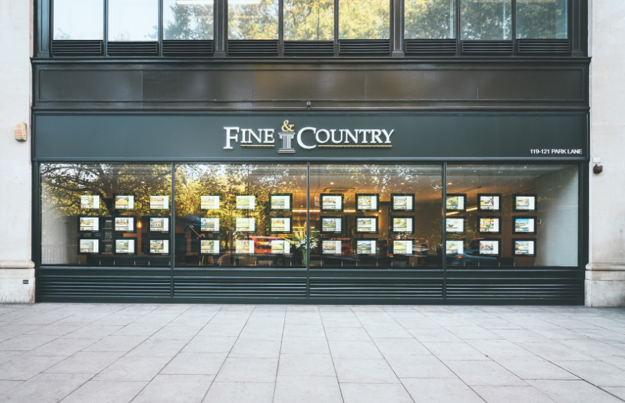 The exterior of a Fine & Country building