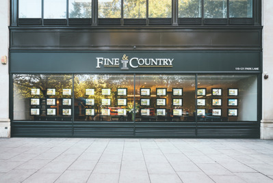 The exterior of a Fine & Country building