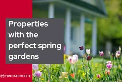 Properties with the perfect spring gardens