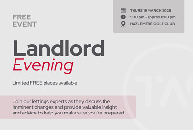 Landlord Evening 2026 | Renters' Rights Act & MTD Updates